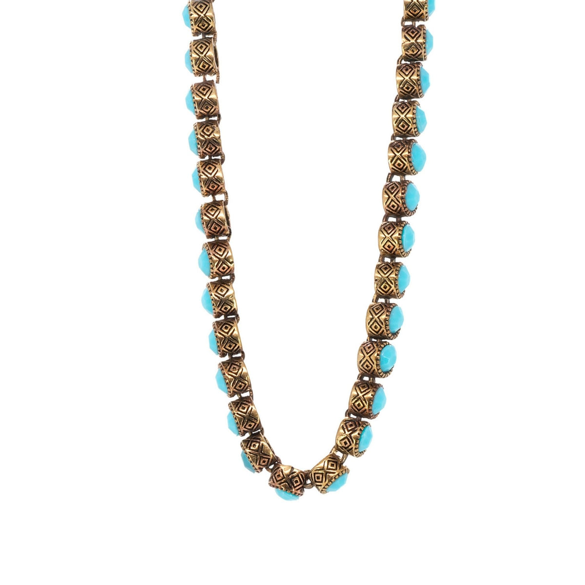 Turquoise Tennis Mystic Necklace