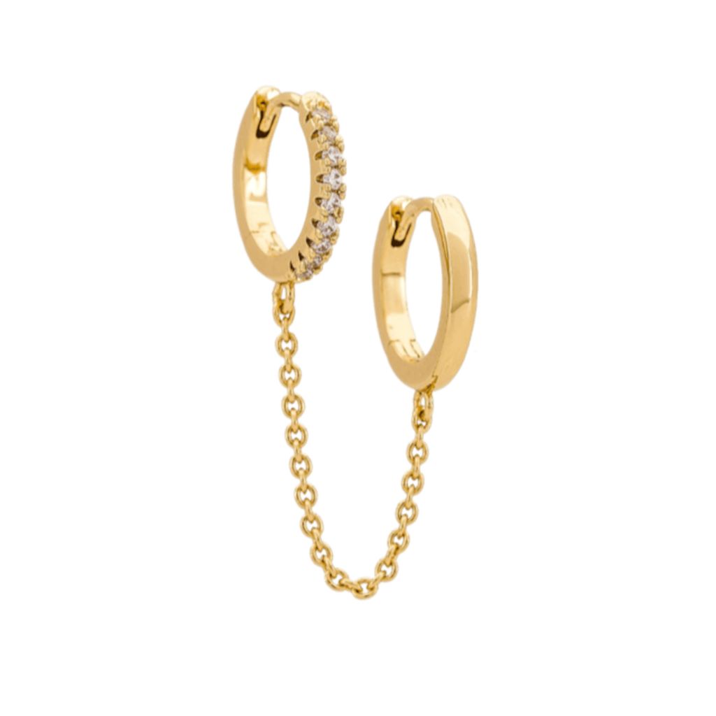 NUS - Double Huggie Earring, buy at DOORS NYC