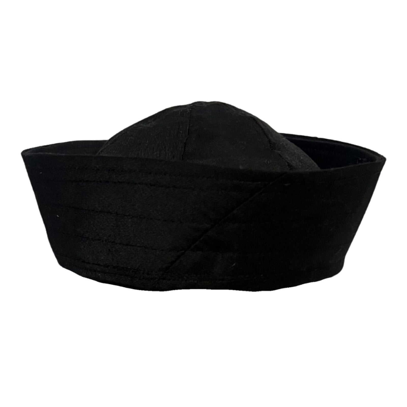 Black Sailor Hat with Ribbon Detail | HESTAVERSE x LADYGUNN
