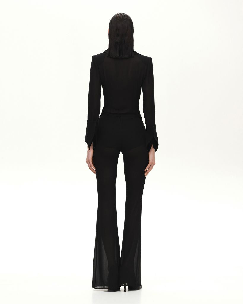 KRIS MARAN - Sheer Lounge Pants   buy at DOORS NYC