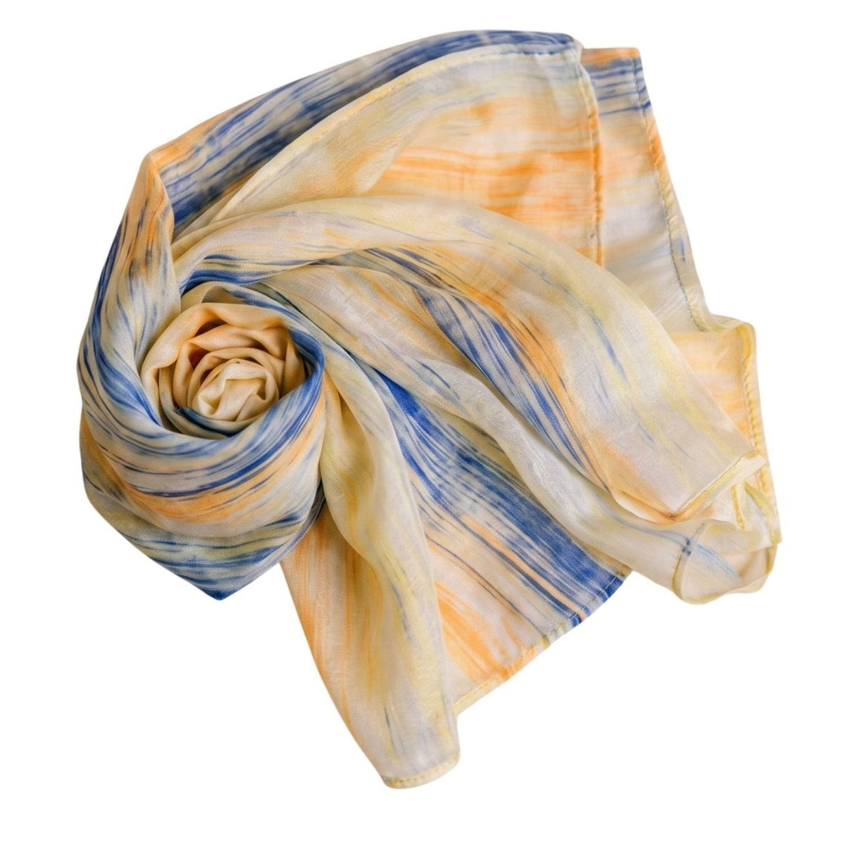 Yellow Brushstroke Scarf