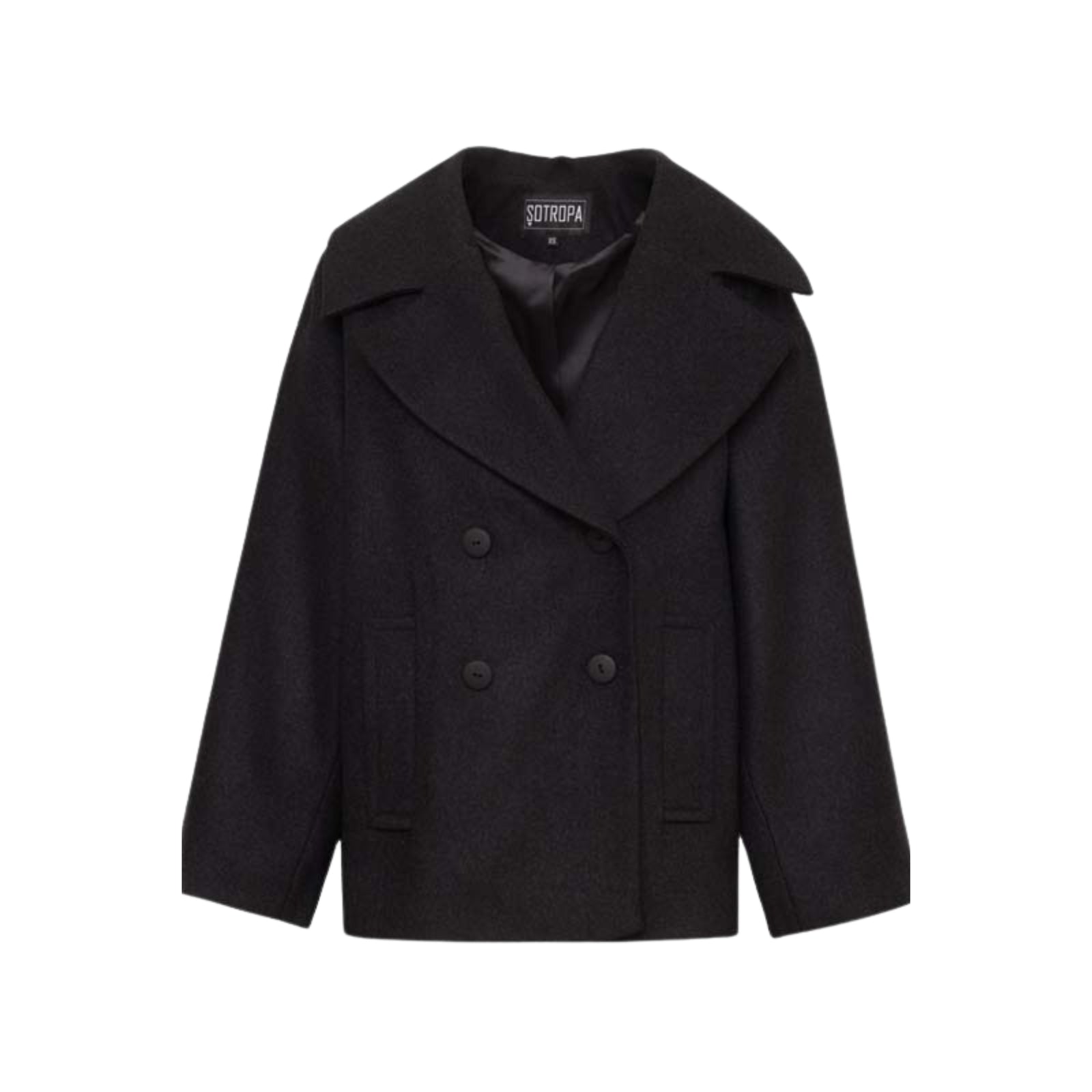 Short Grey Coat | PR Sample