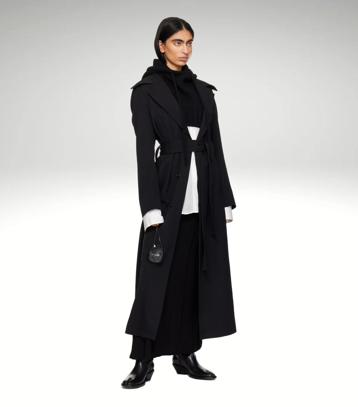 YOHJI YAMAMOTO - Coin Necklace | Black, buy at DOORS NYC