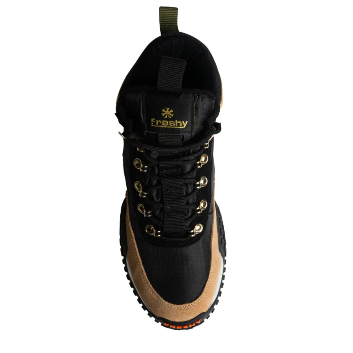 FRESHY - Navigator High-Top Sneakers | Tan at DOORS NYC  