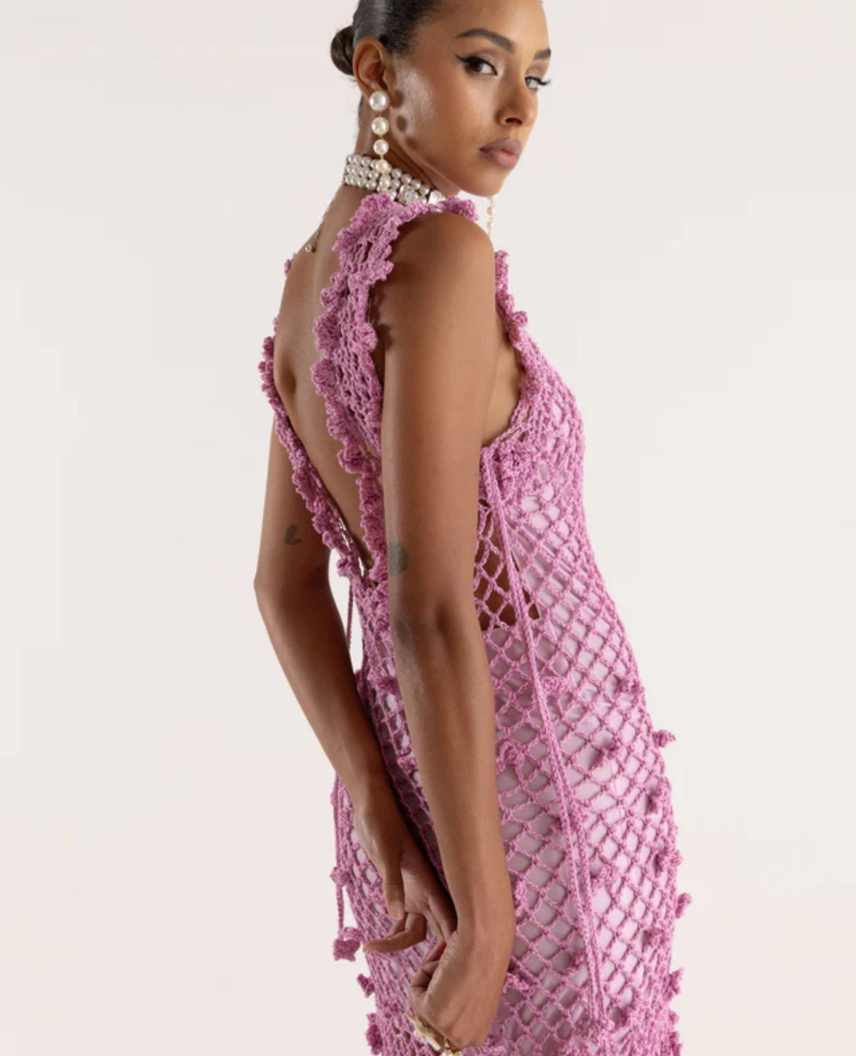 ANDREEVA - Sofia Handmade Knit Dress, buy at DOORS NYC