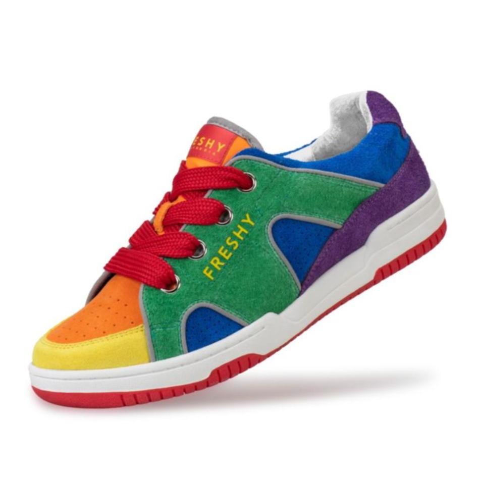 FRESHY - Steezy Rainbow Sneakers, buy at DOORS NYC