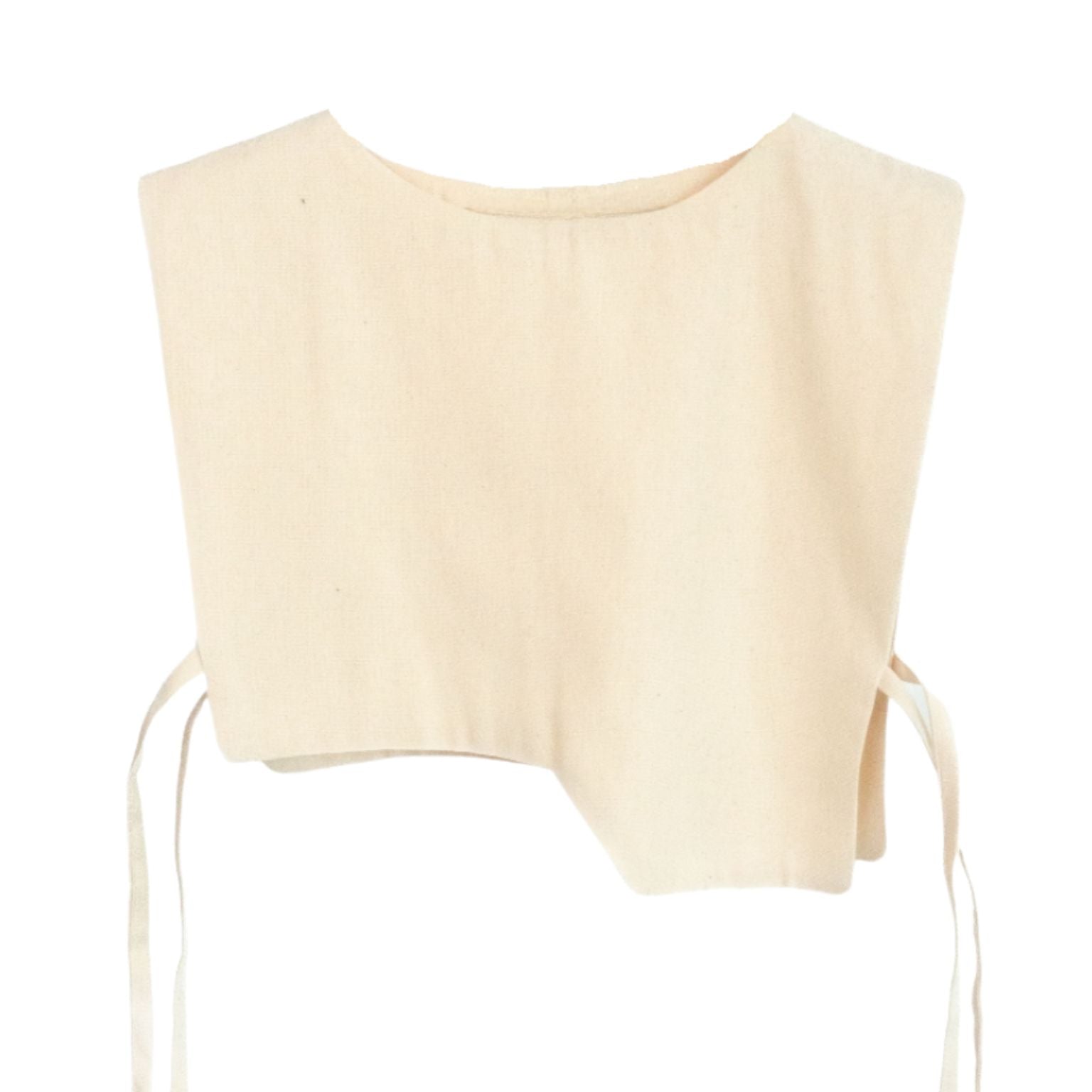 HAL:HAB - Beige Upcycled Vest, buy at DOORS NYC