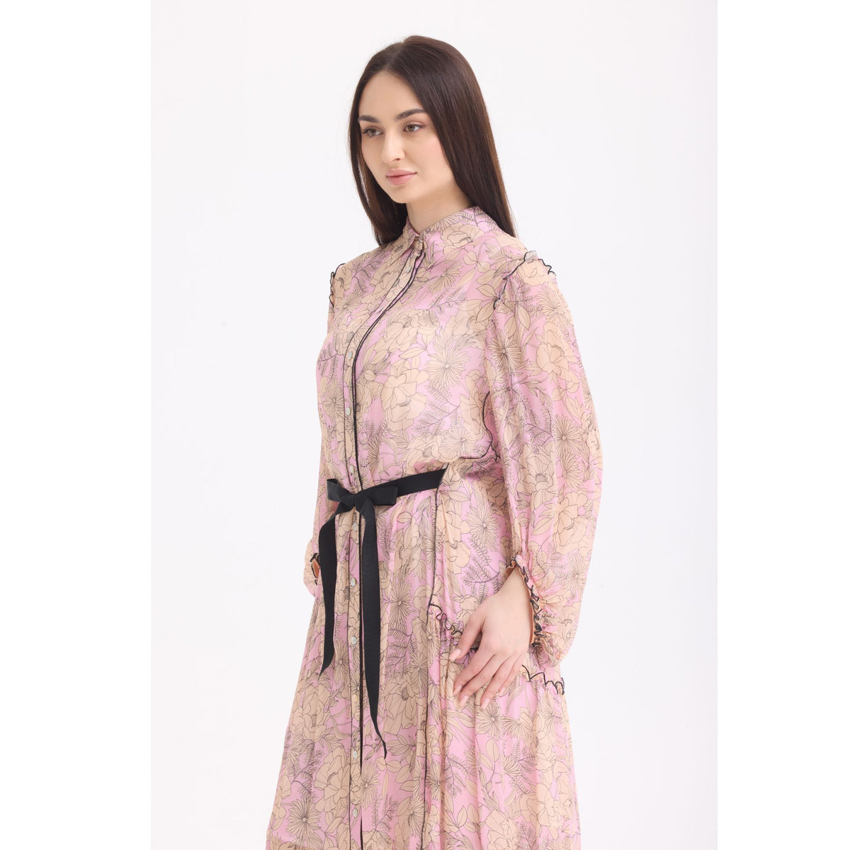 Blush Garden Maxi Dress