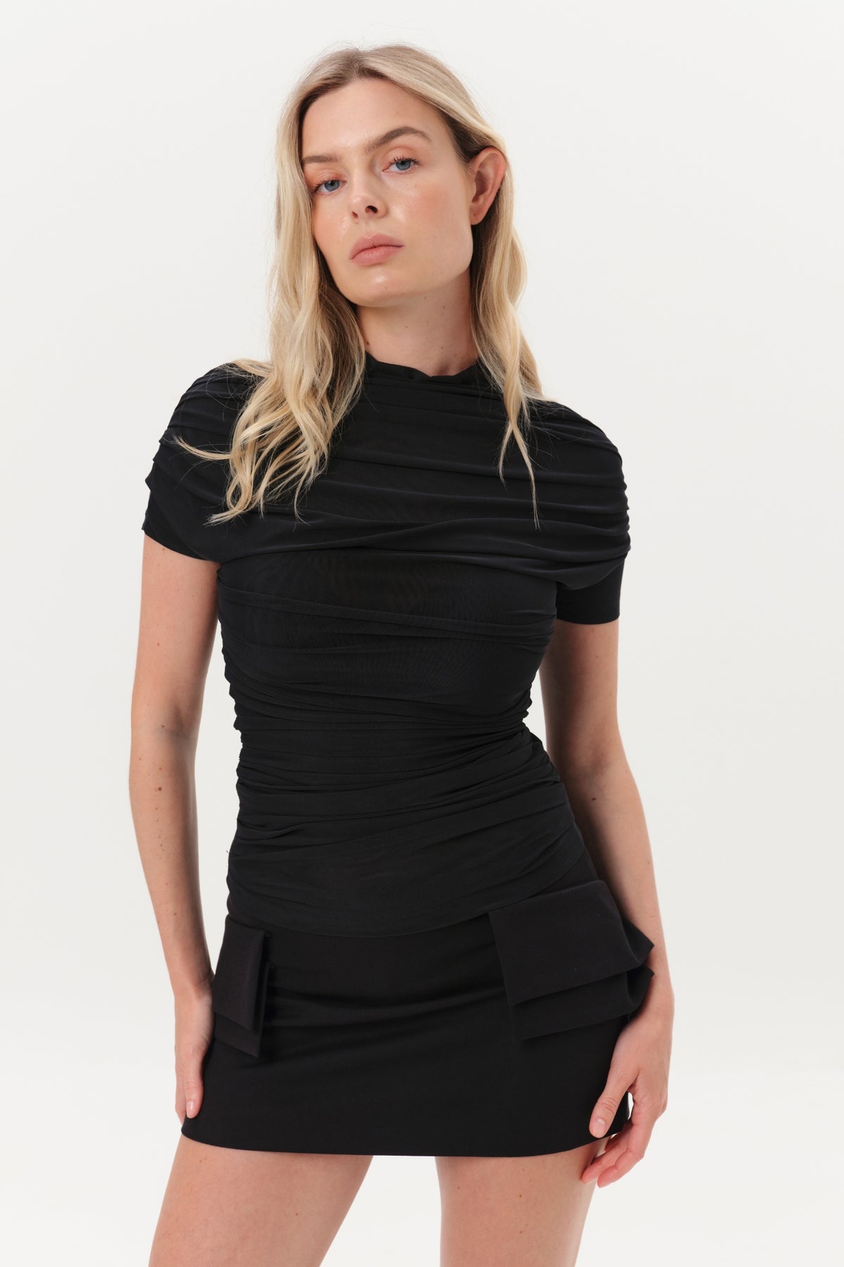 DAR ANN STUDIO - Black NYX Top, buy at DOORS NYC