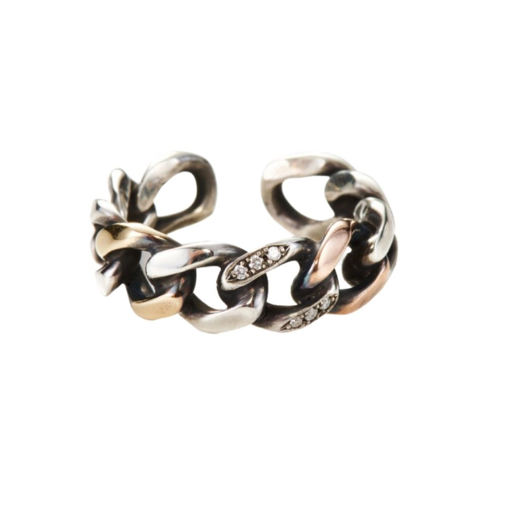 MASANA - Chain Motif Connect Ring, buy at DOORS NYC