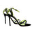 SHAMA - Ashley Metallic Sandals | Black-Green , buy at DOORS NYC
