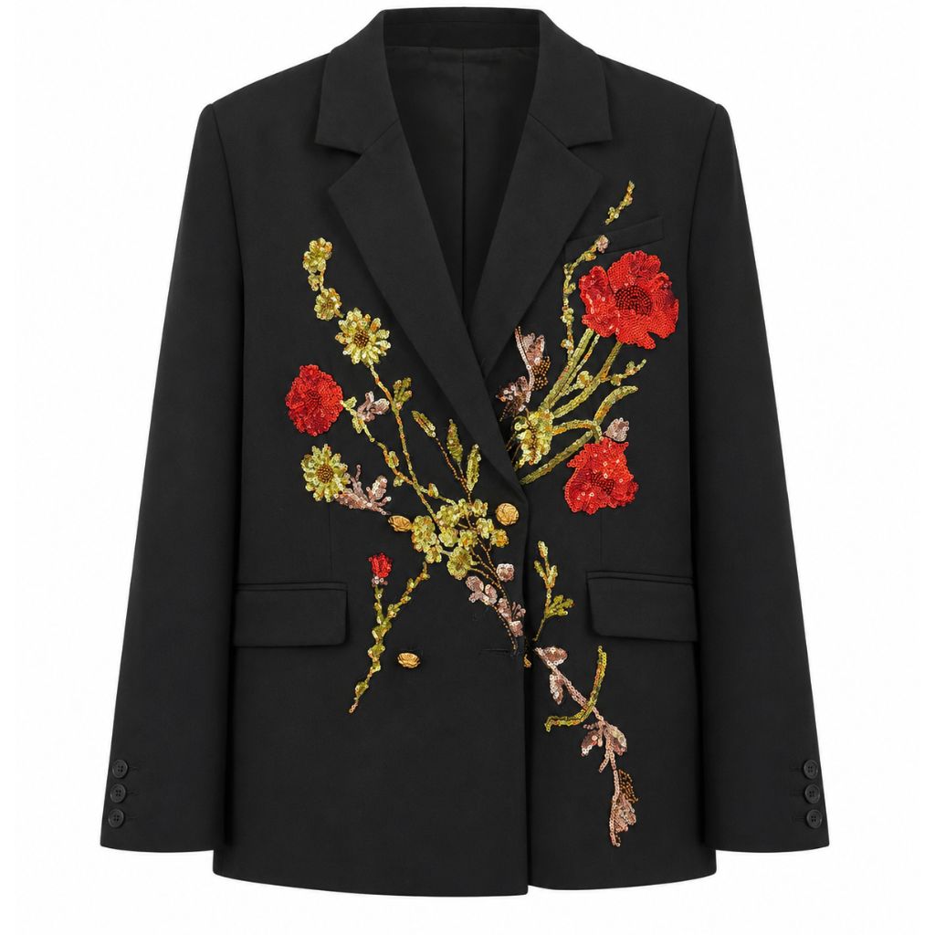 Blazer In Bloom | PR Sample