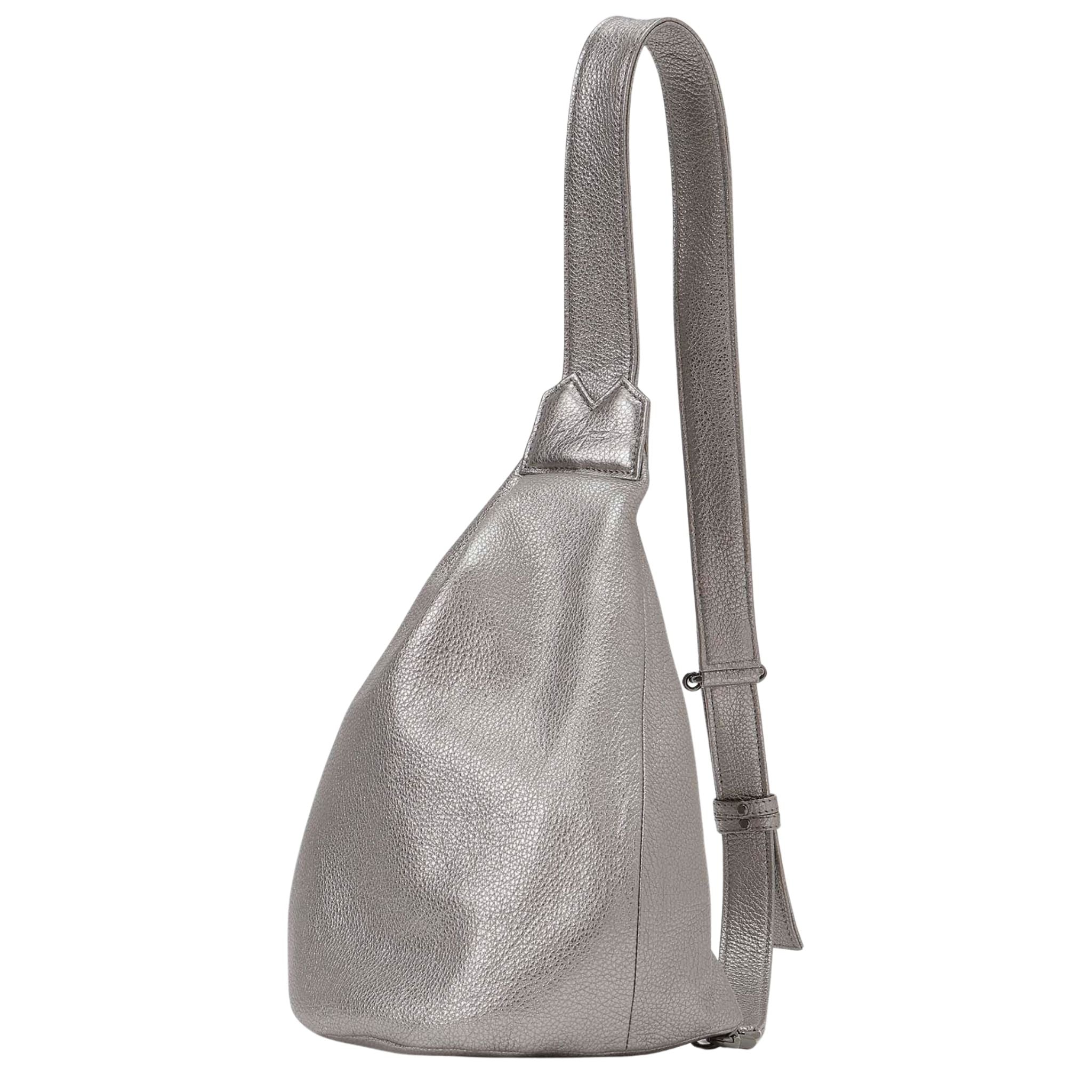 Tuck Sling Bag | Silver