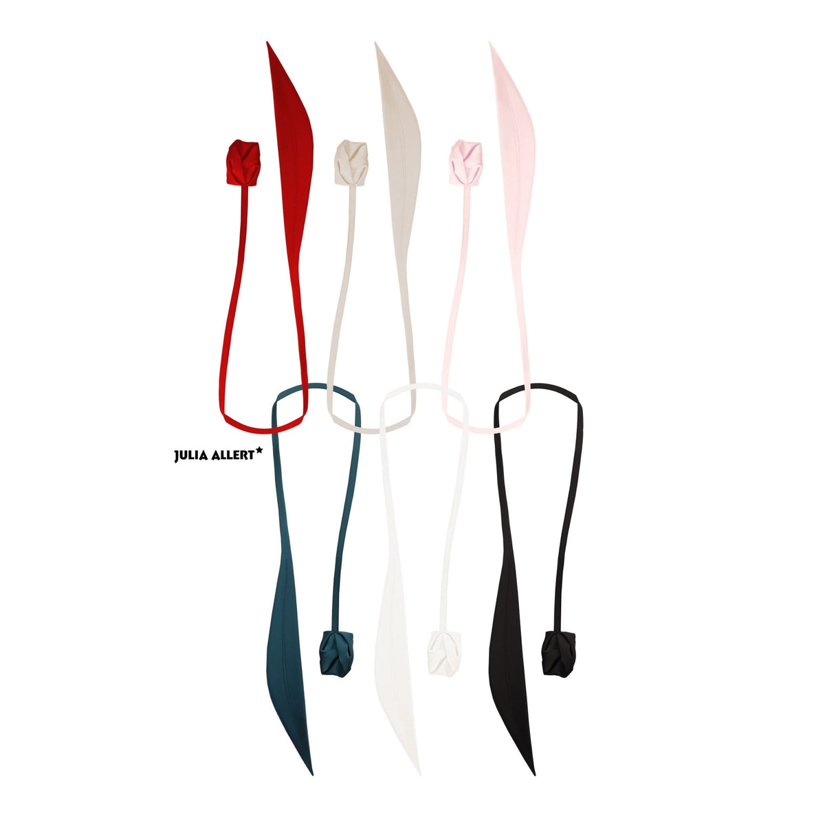 Versatile Transformable Handmade Tie-Belt | Red