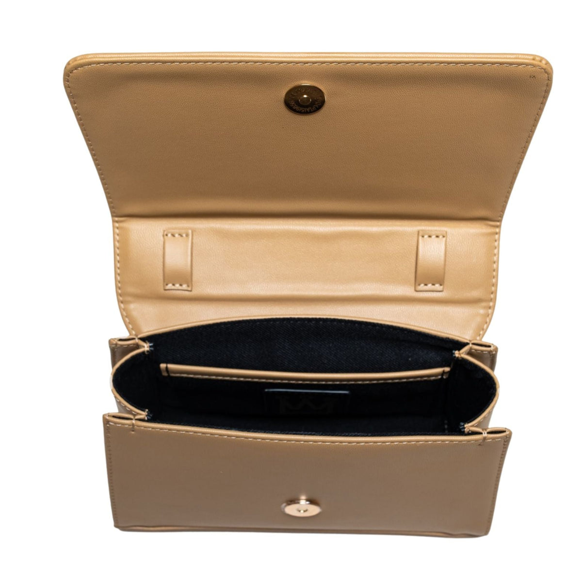 MVLUCKY - Soft-Mango Vegan Leather Paris Clutch With Beaded Handle, buy at DOORS NYC