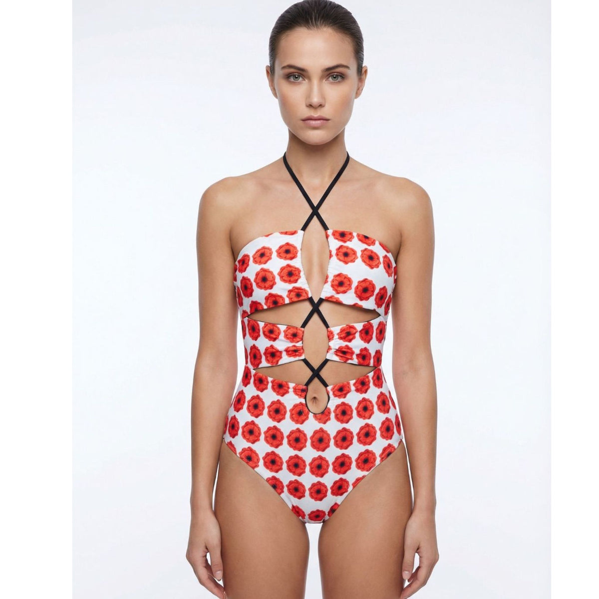 Anastasiya One Piece Cut-Out Swimsuit