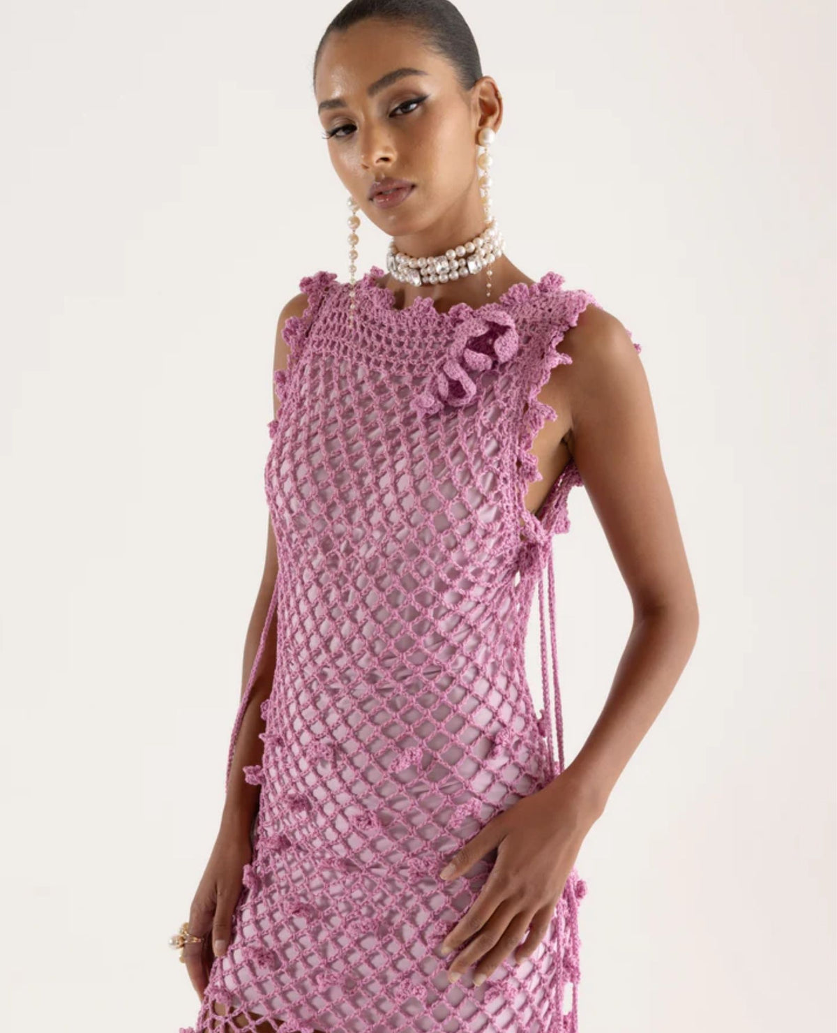 ANDREEVA - Sofia Handmade Knit Dress, buy at DOORS NYC