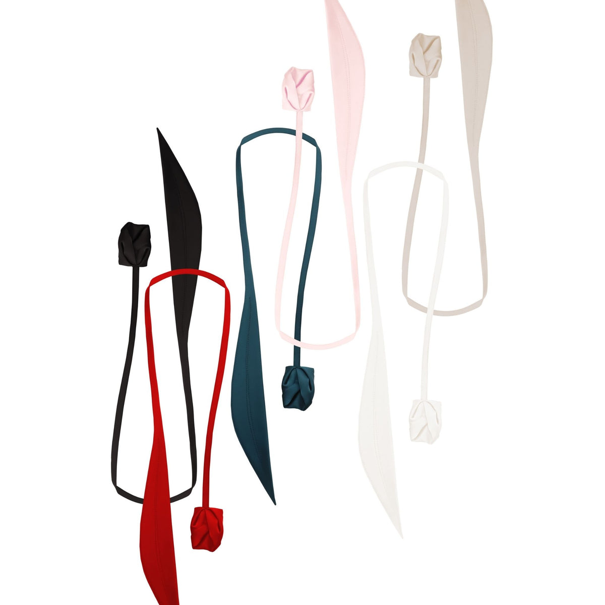 Versatile Transformable Handmade Tie-Belt | Red