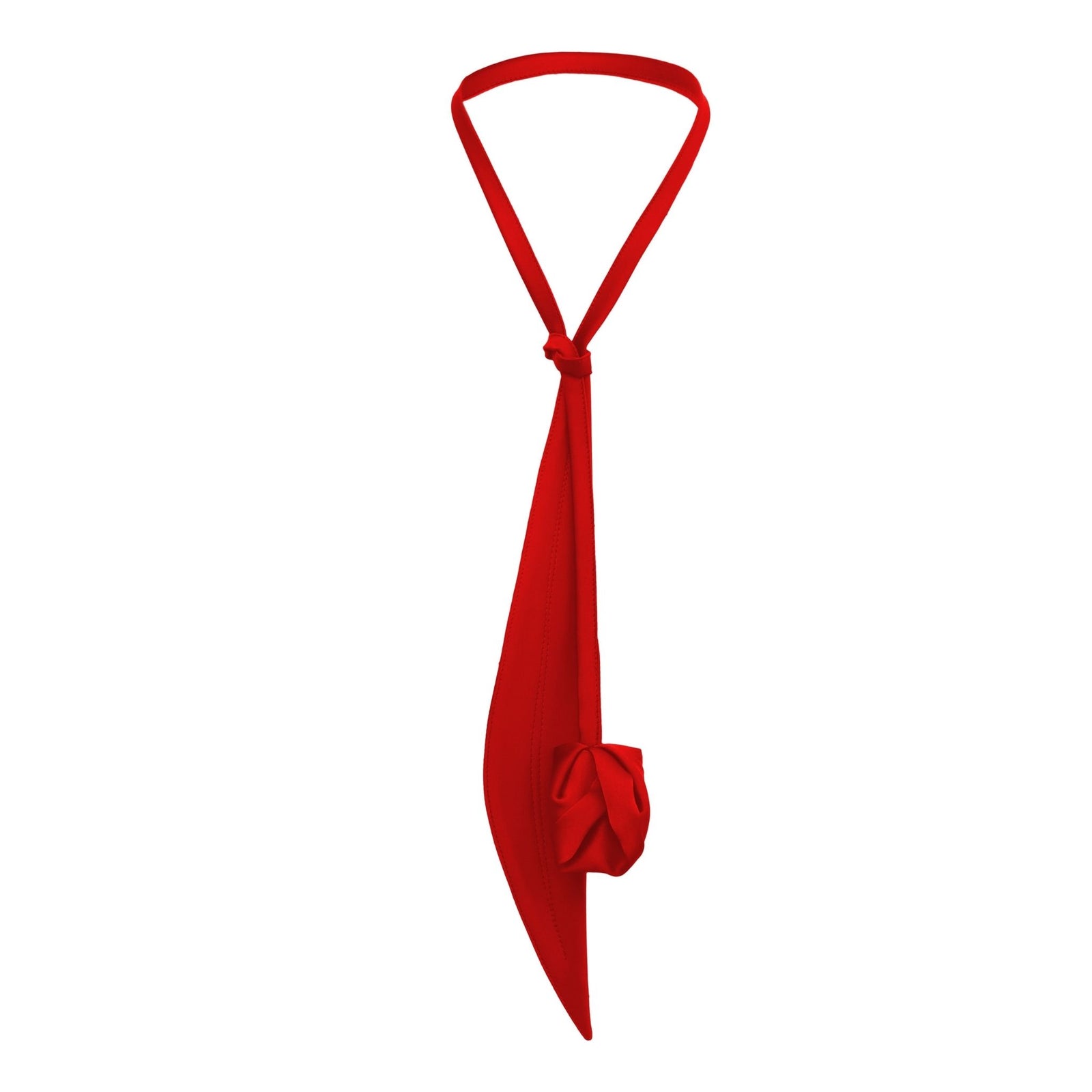 Versatile Transformable Handmade Tie-Belt | Red