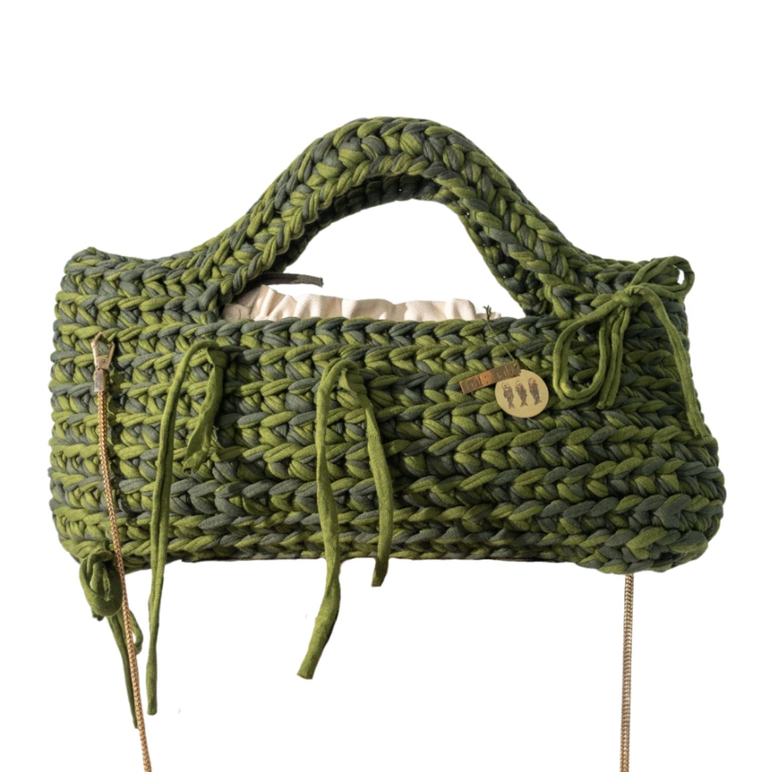 Vibrant Green Large Bag