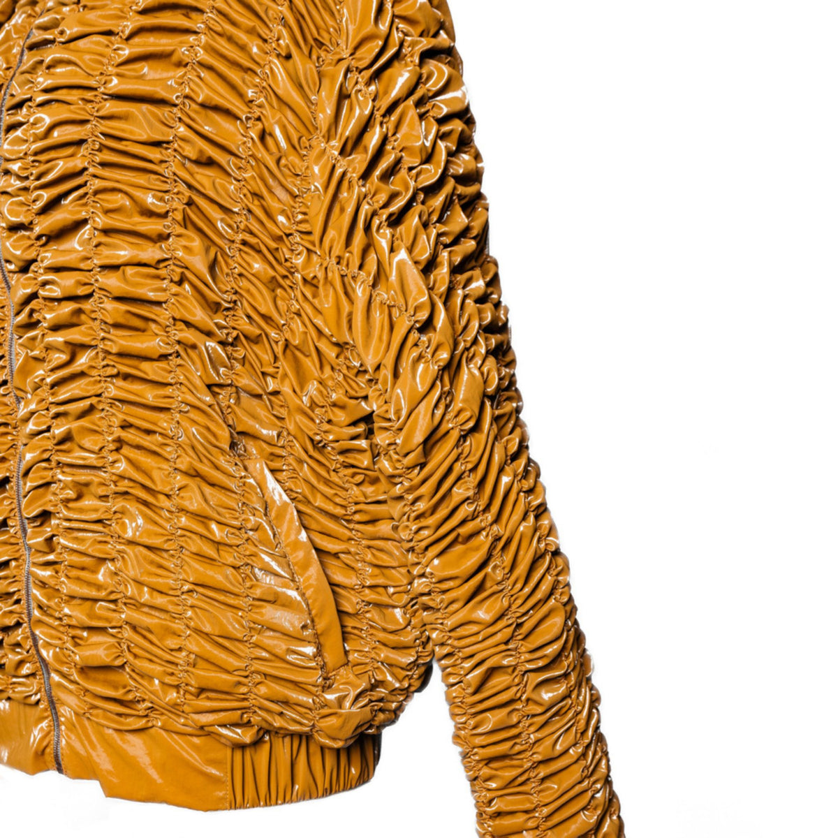 OTKUTYR - Y2K Bomber | Tan, buy at DOORS NYC