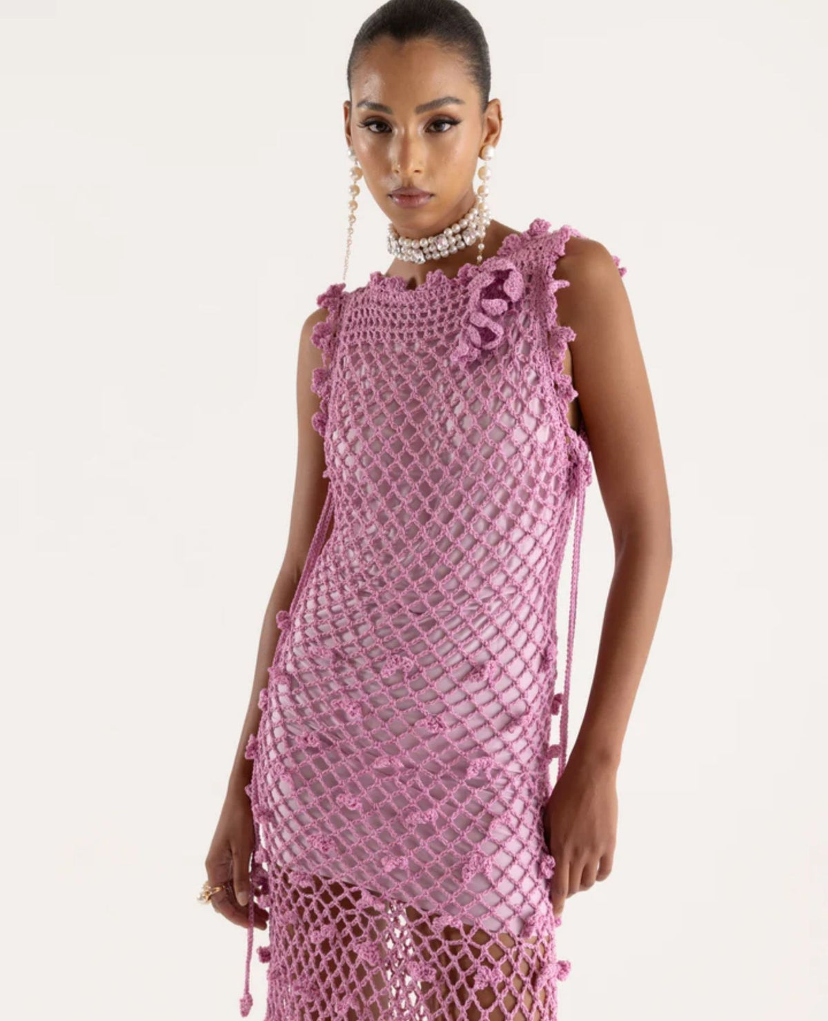 ANDREEVA - Sofia Handmade Knit Dress, buy at DOORS NYC