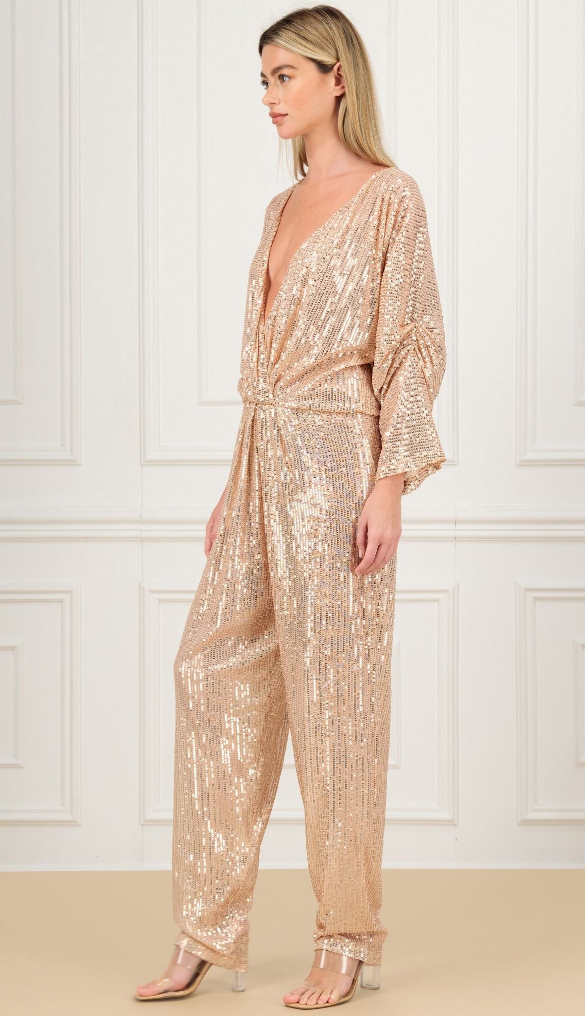 KAIANE DESIGNS - Twilight Sparkle Jumpsuit | Gold at DOORS 