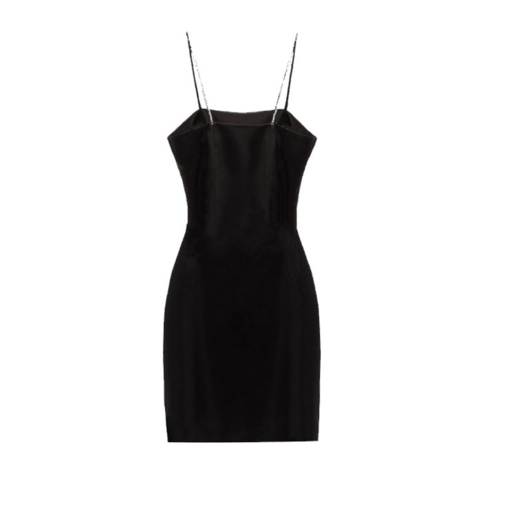KRIS MARAN - Mini Dress With Jewelry Straps | DOORS NYC M KRIS MARAN - Mini Dress With Jewelry Straps | DOORS NYC M