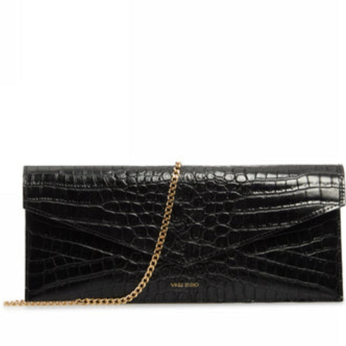 Opera Croco Clutch | Black