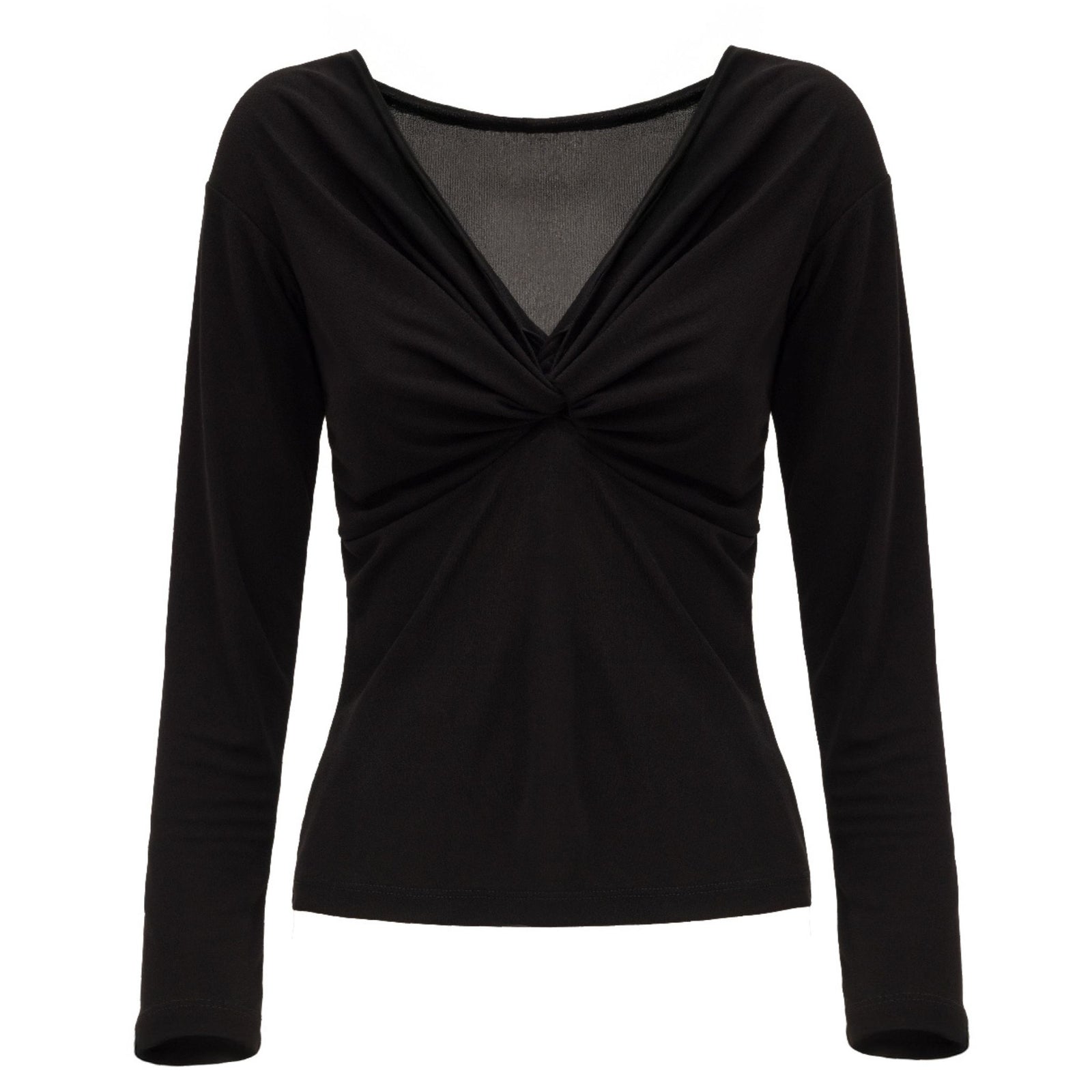 Noir Veil Top