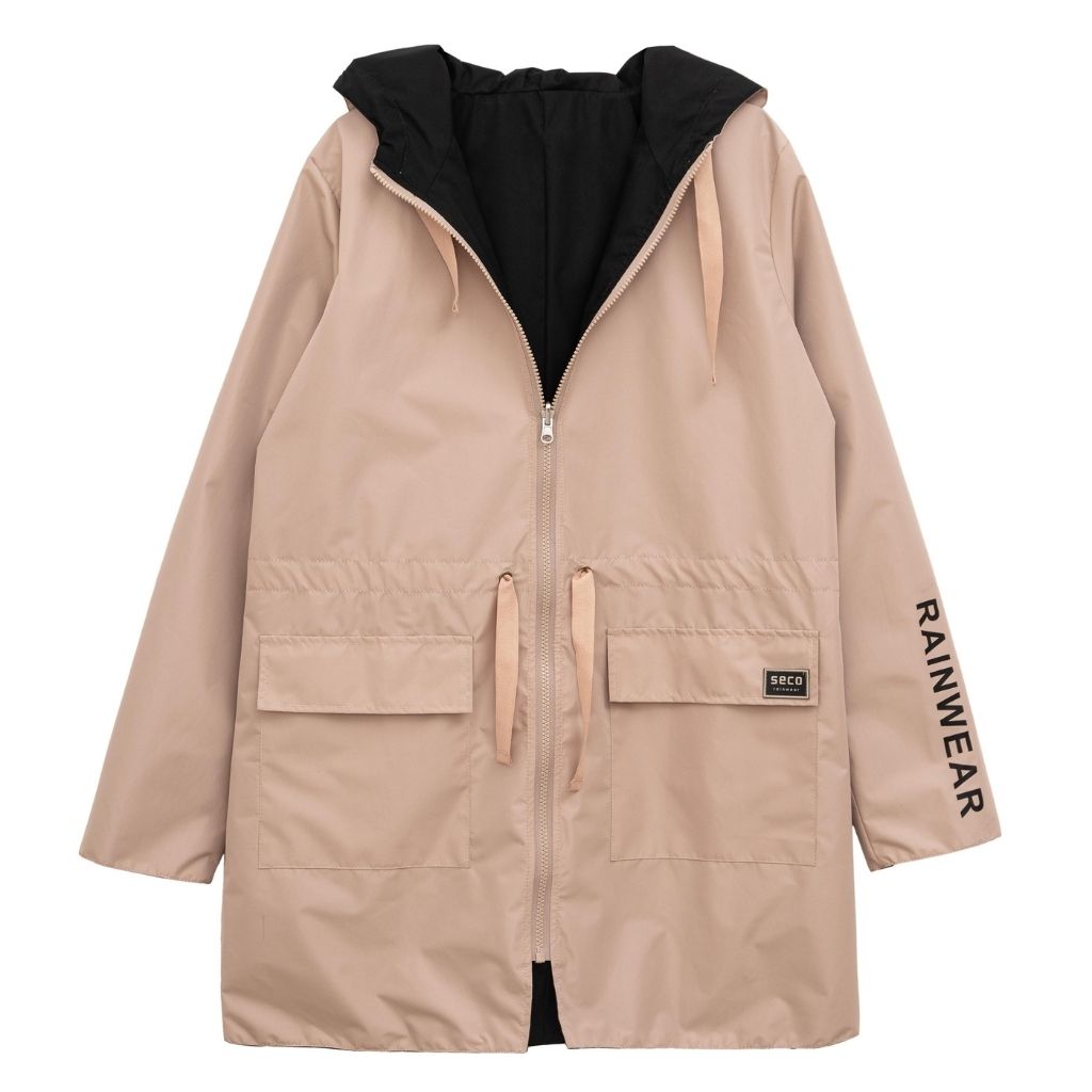 SECO -Reversible Print Jacket | Beige, buy at DOORS NYC