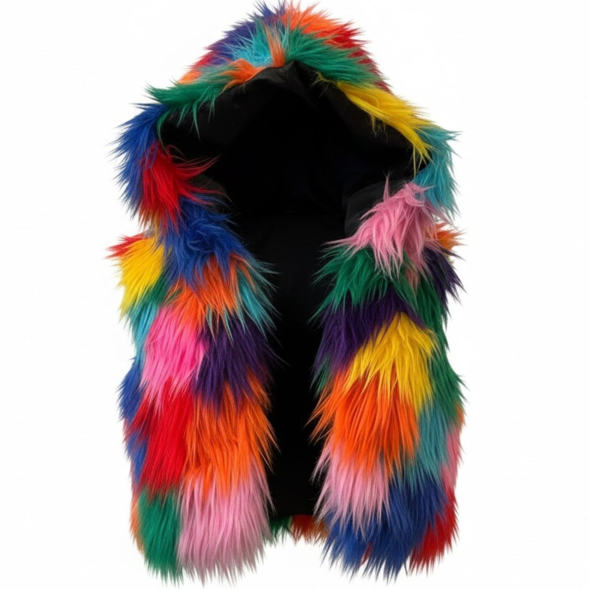 Cropped Hooded Vest
