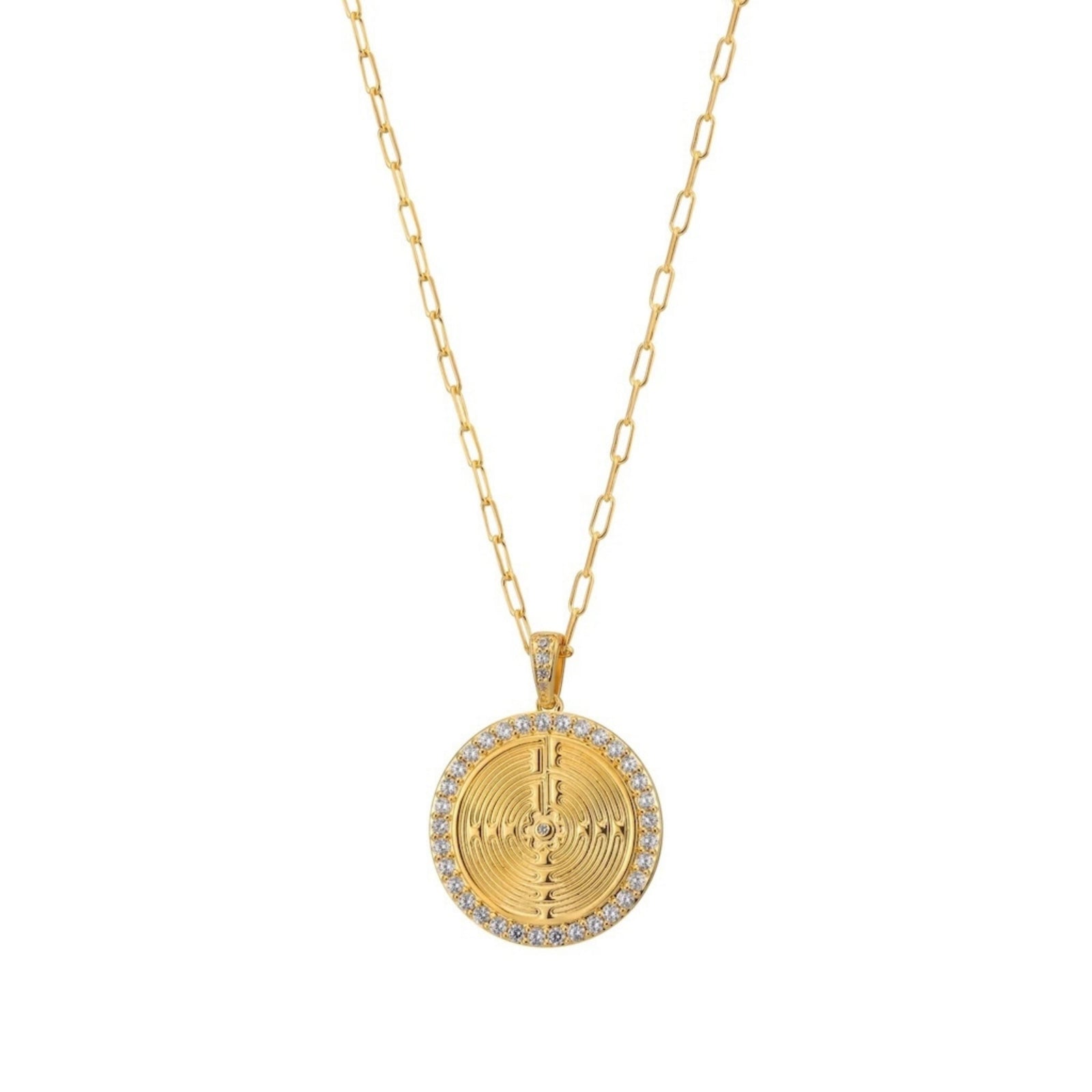 ZEPPLIN THE LABEL - Sanctum Necklace | Gold, buy at DOORS NYC