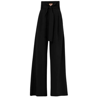 High Waist Trousers | Black
