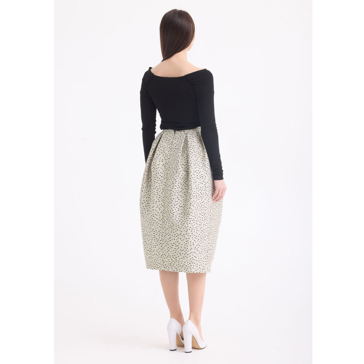 Noir Veil Top