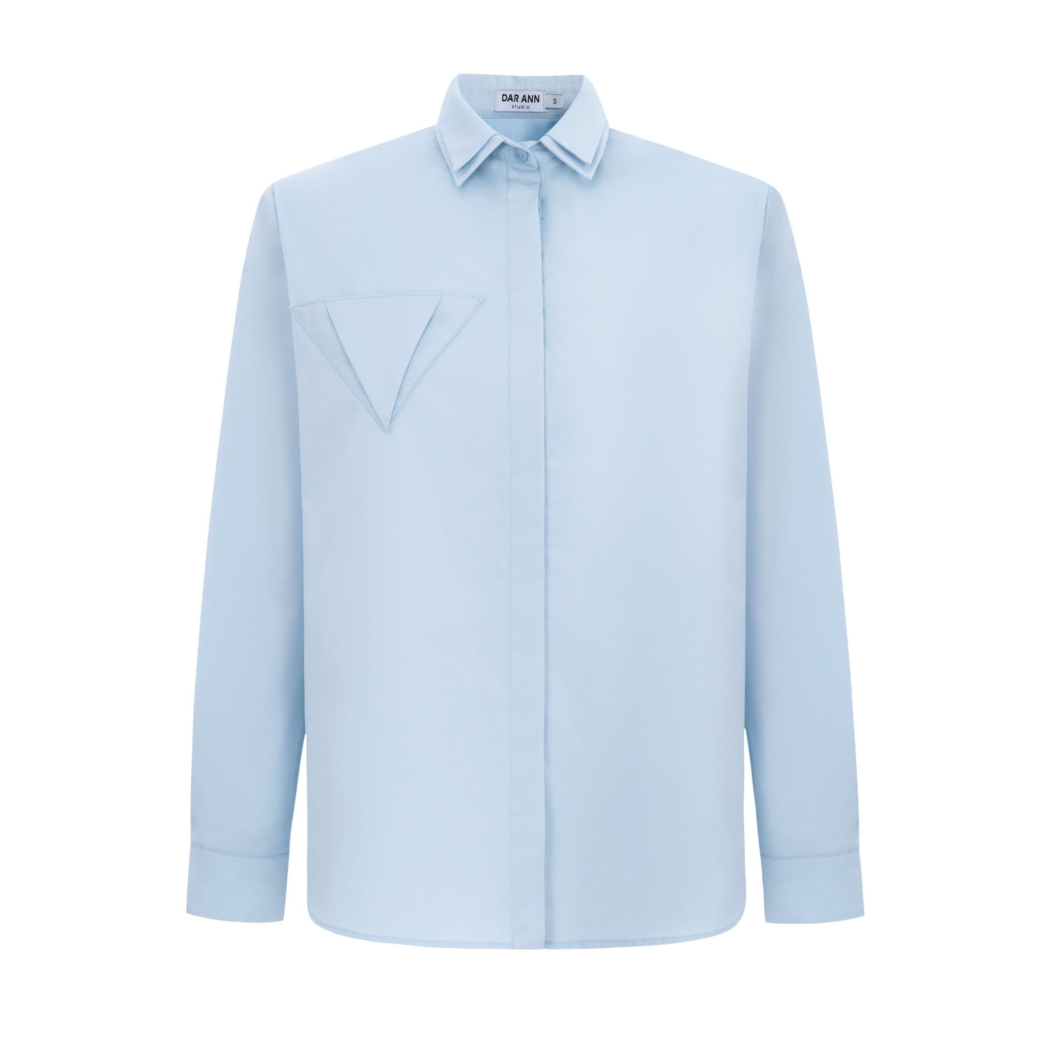 DAR ANN STUDIO - DUNE Shirt | Light Blue, buy at DOORS NYC