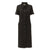JULIA ALLERT - Solid Shirt Dress | Black buy at doors.nyc
