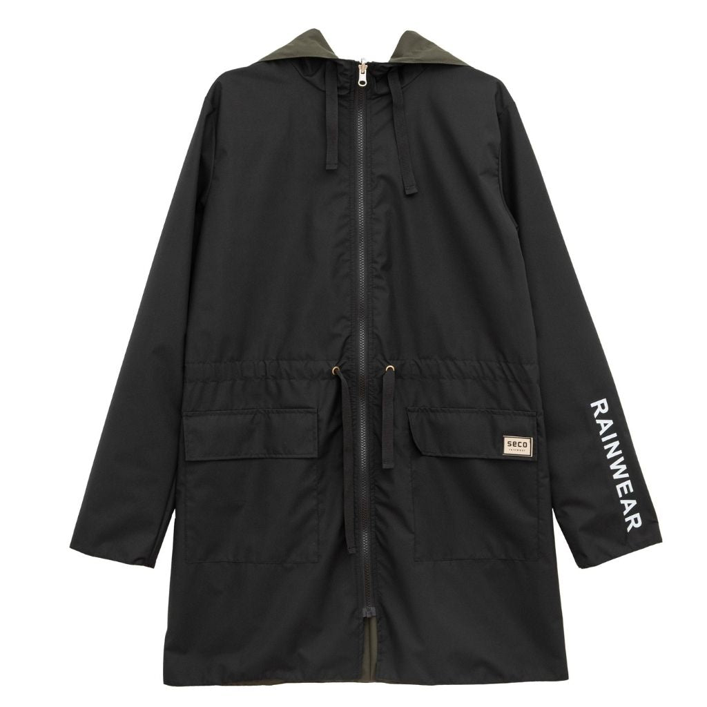 SECO -Reversible Print Jacket | Black, buy at DOORS NYC