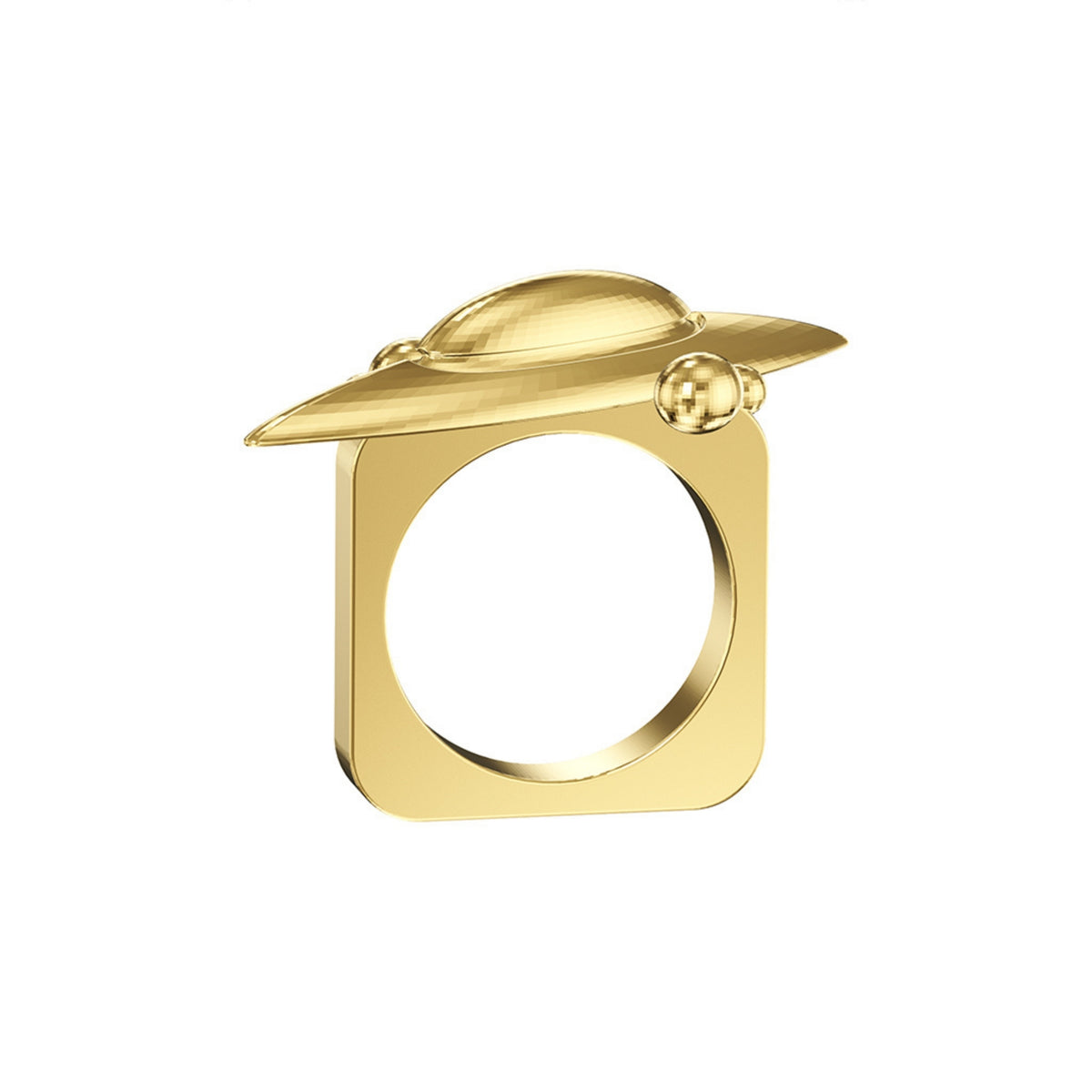 ZHUO - Unseen Ring Gold, buy at DOORS NYC