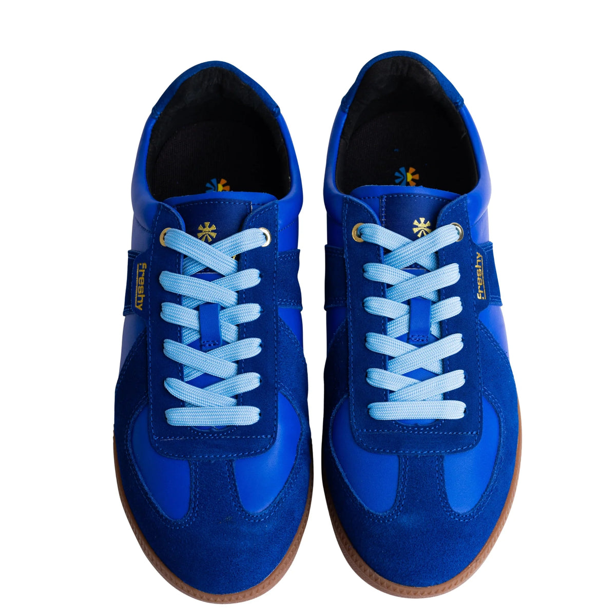 FRESHY - Indie Sneakers | Blue PR Sample at DOORS NYC PR showroom