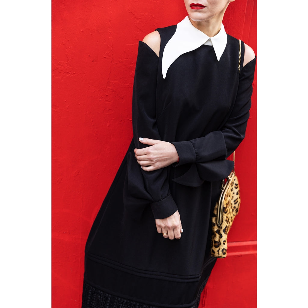 JULIA ALLERT - Trapeze Dress | Black, buy at DOORS NYC