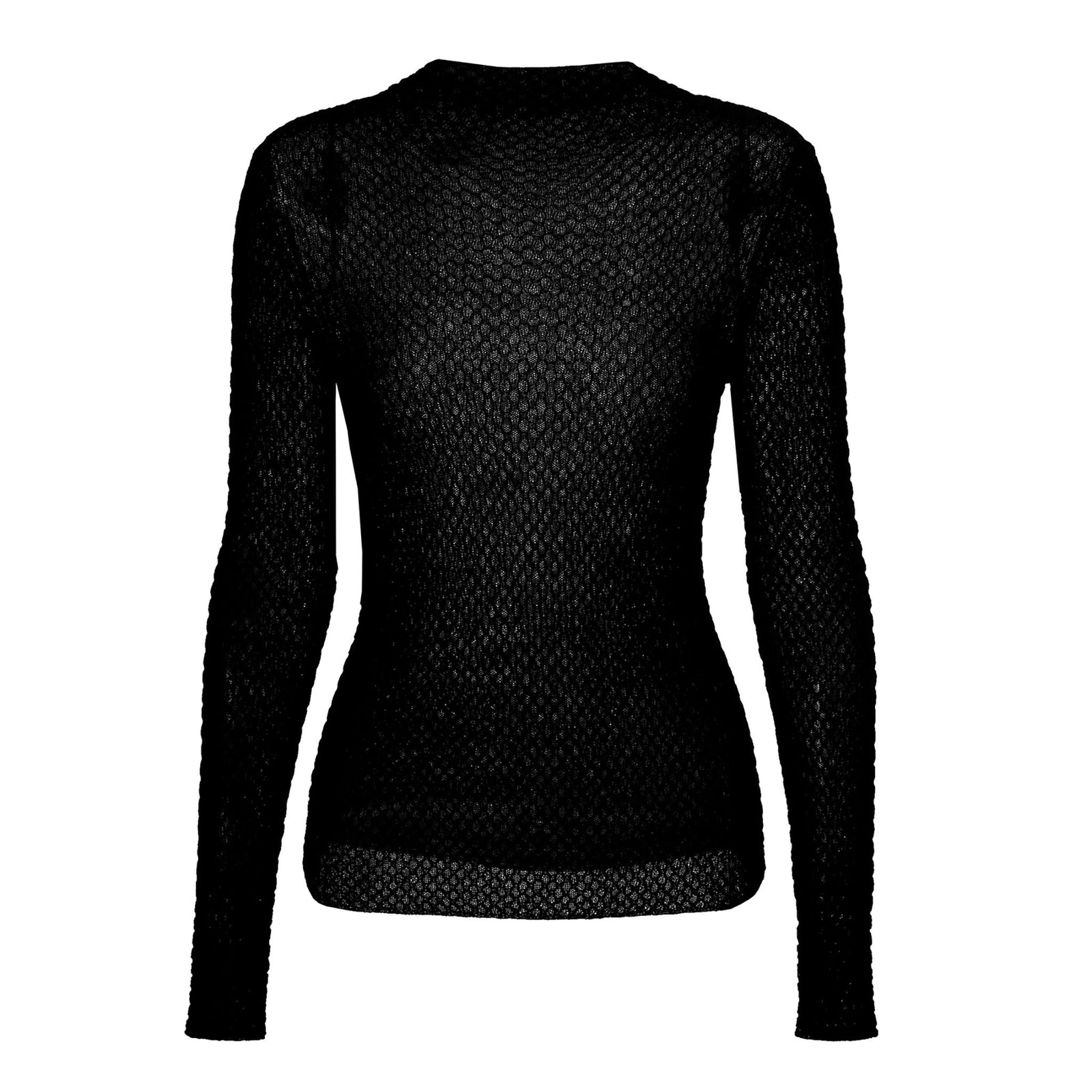 NUAJE NUAJE - Merino Textured Top | Black, buy at DOORS NYC