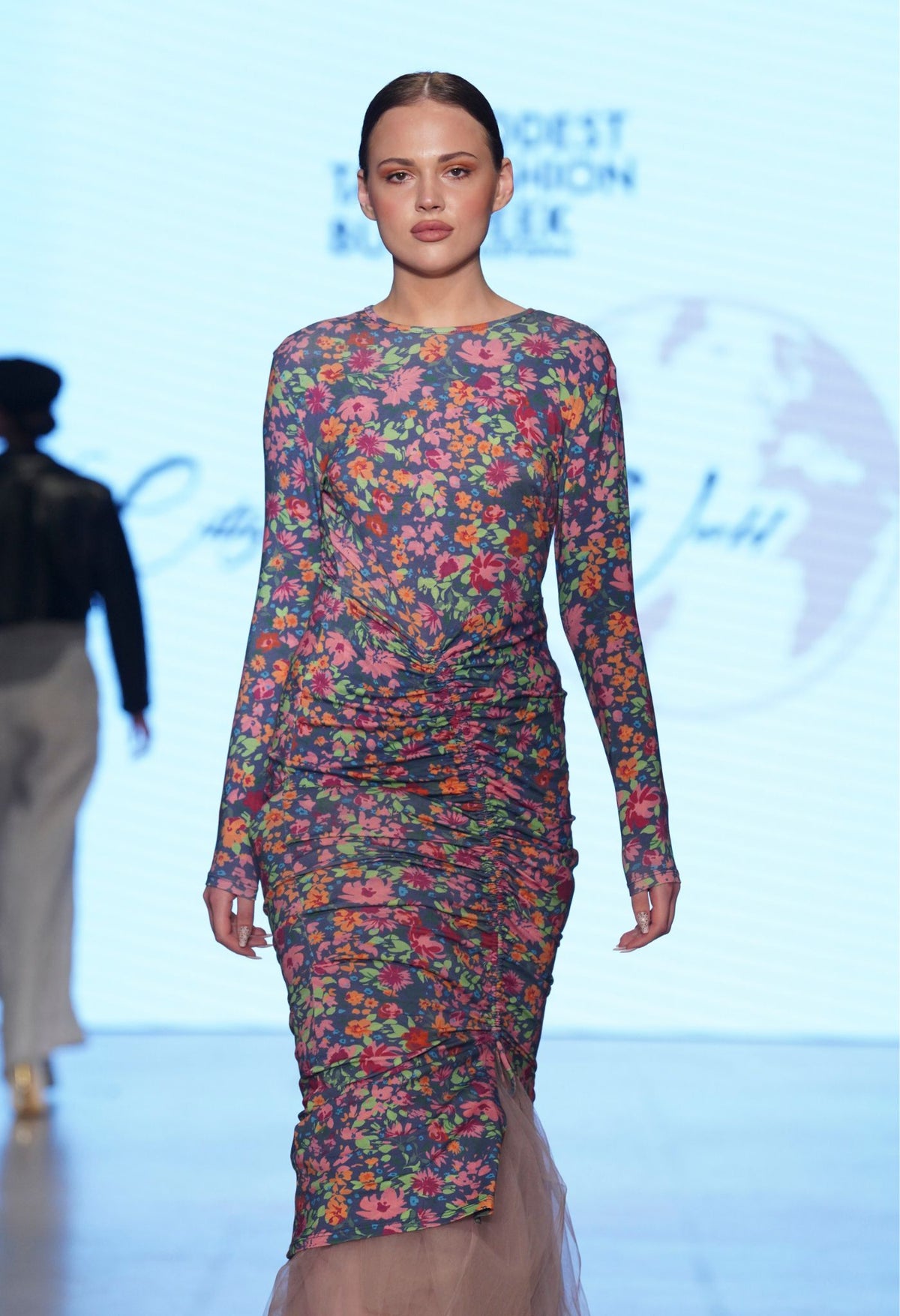 CITIZENS OF THE WORLD - Long Sleeve Maxi Bodycon Dress, buy at DOORS NYC