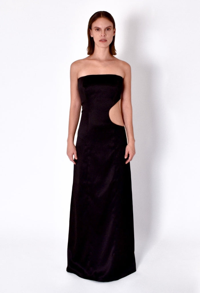 TANIA ORELLANA - Lagoon Dresst | Black , buy at DOORS NYC