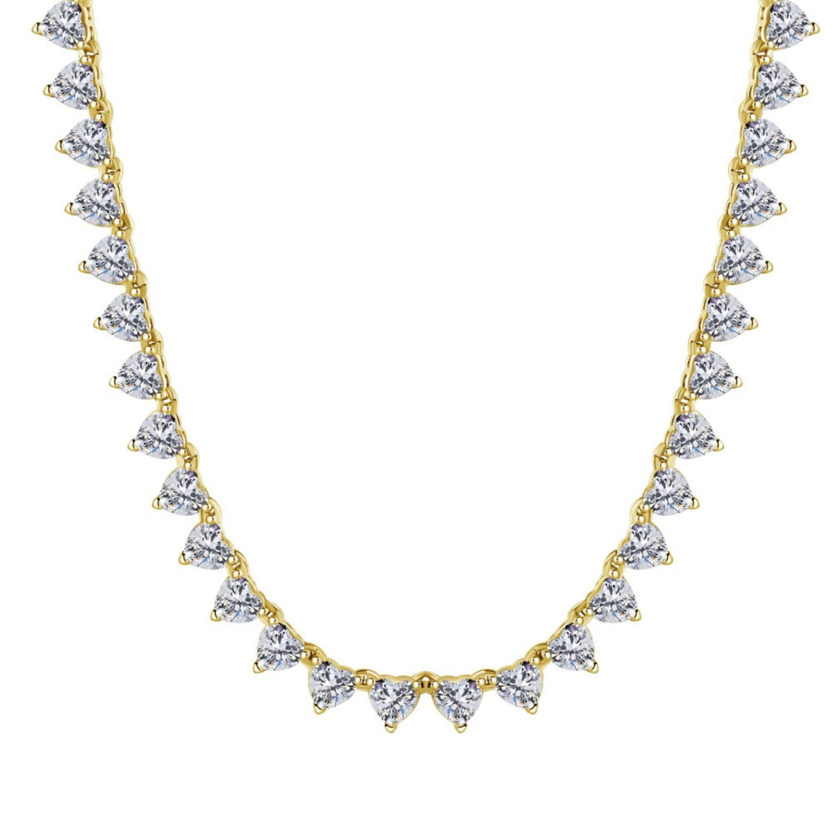 The Mon Amour Necklace In Gold