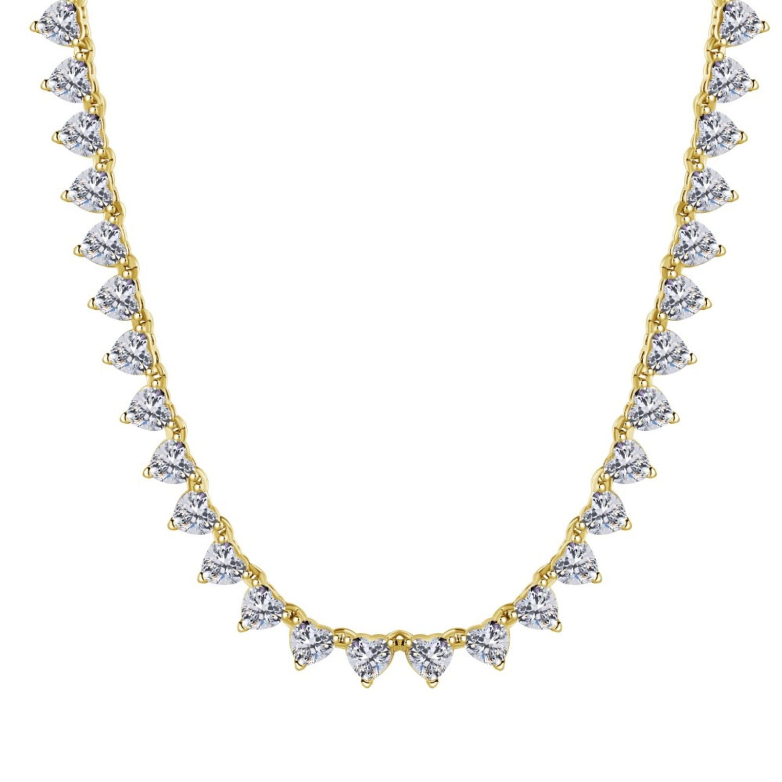 The Mon Amour Necklace In Gold