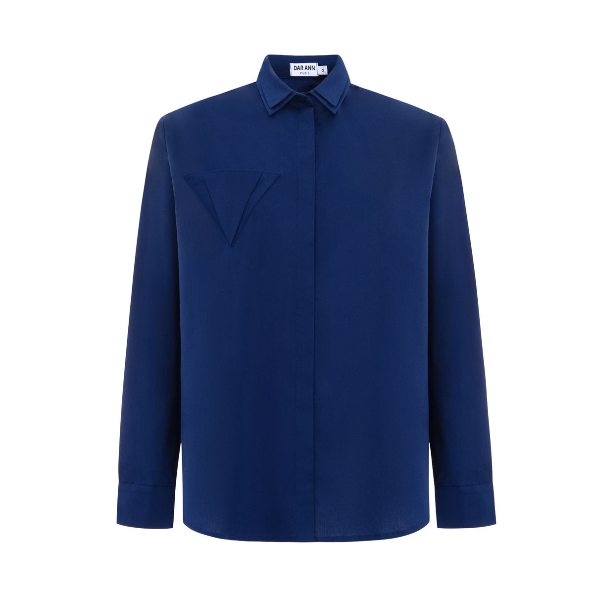DAR ANN STUDIO - DUNE Shirt |  Blue, buy at DOORS NYC