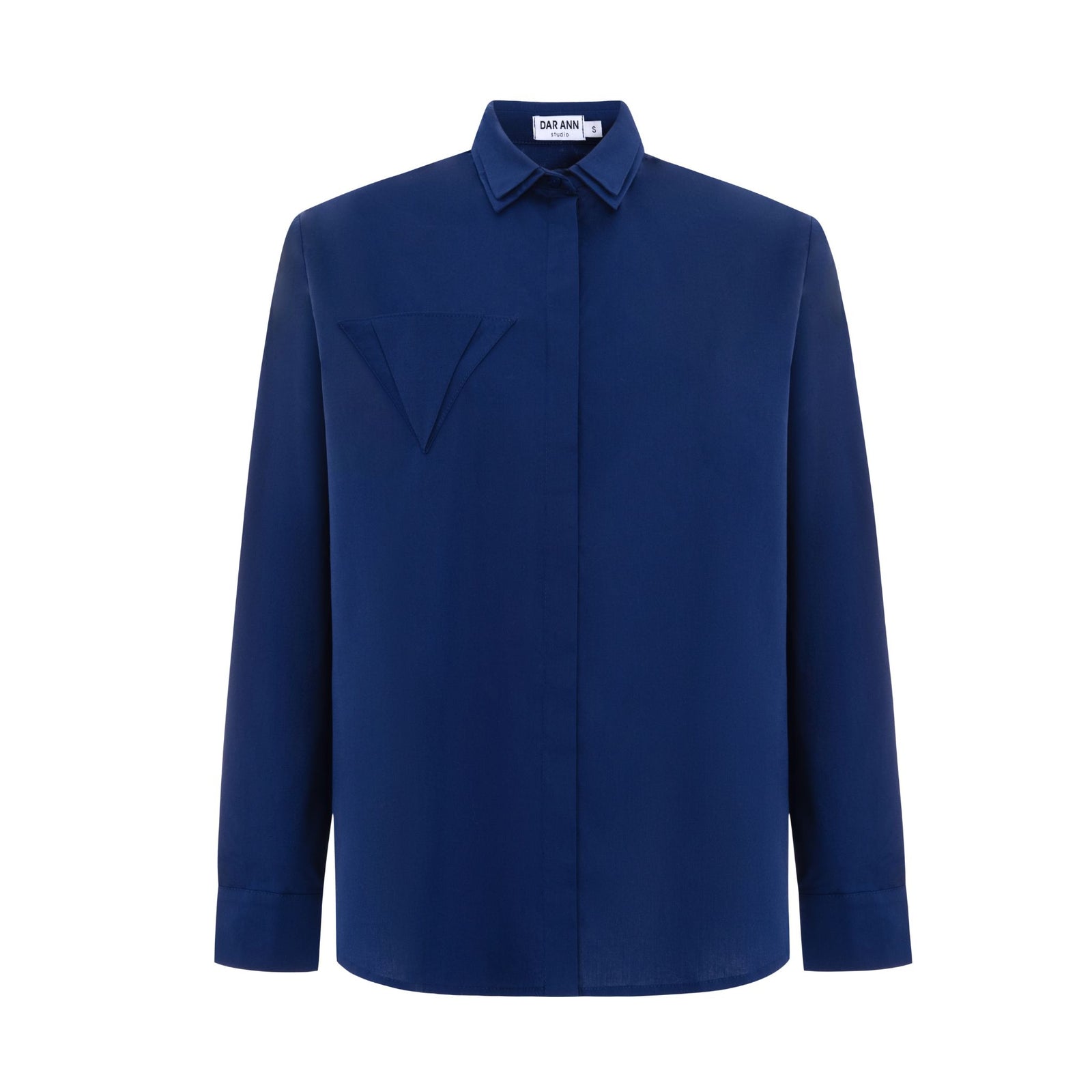 DAR ANN STUDIO - DUNE Shirt |  Blue, buy at DOORS NYC