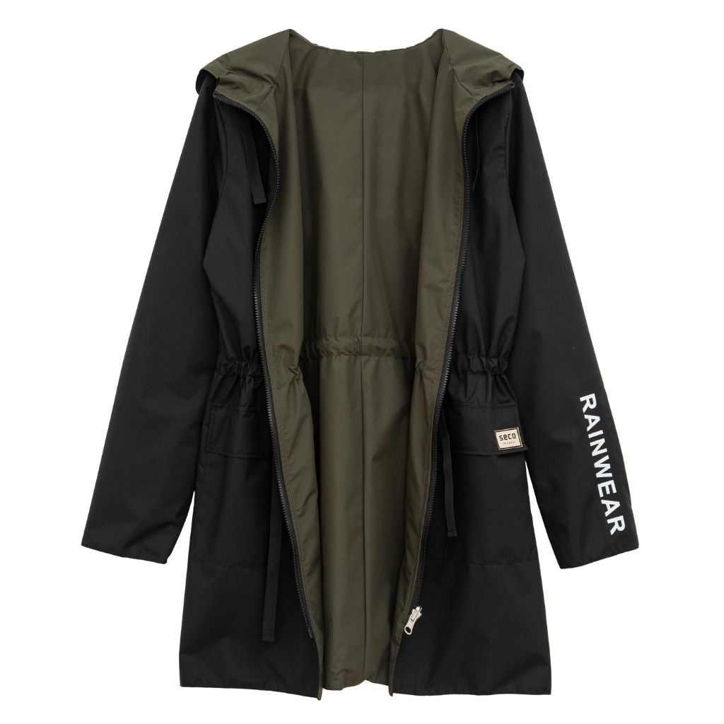 SECO -Reversible Print Jacket | Black, buy at DOORS NYC