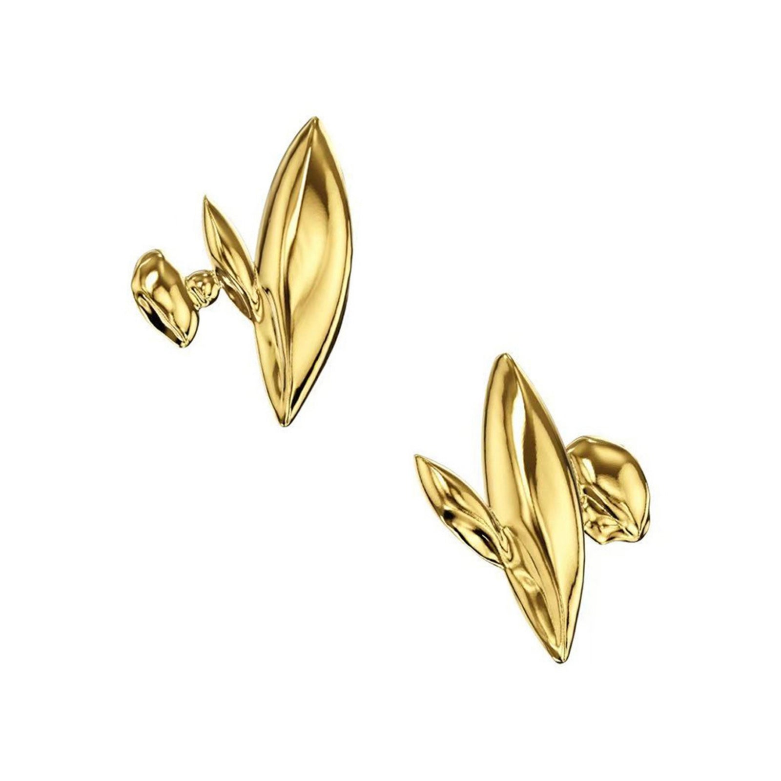 ZHUO - Chaos Studs Gold, buy at DOORS NYC